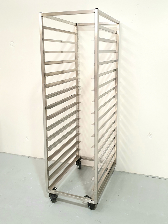 Production Rack S/Steel - 16 Shelf (Price on Availability) image 0